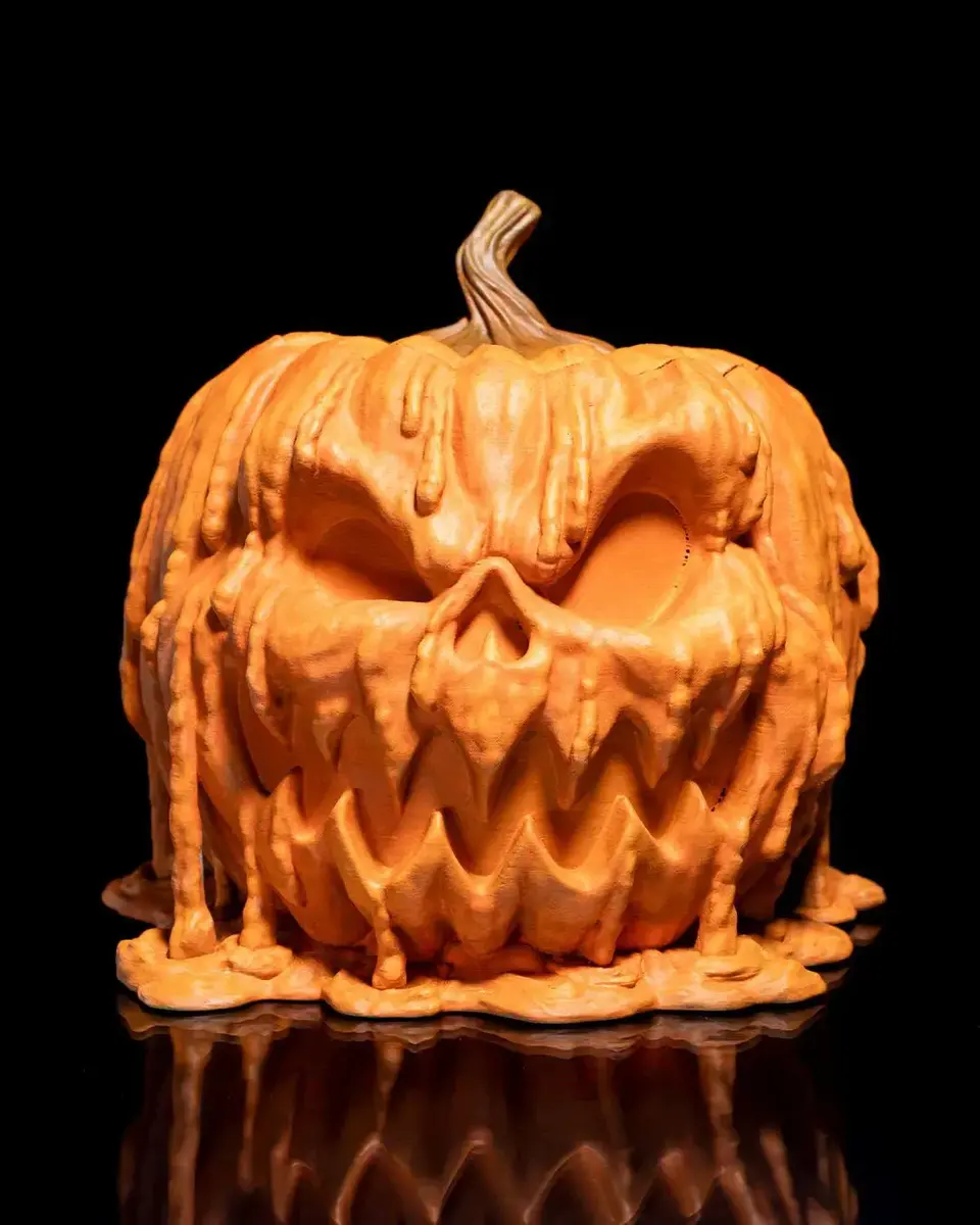 Melting Jack O'Lantern