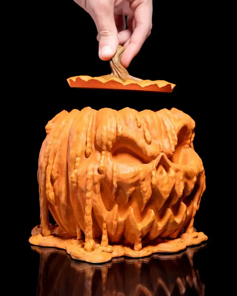 Melting Jack O'Lantern
