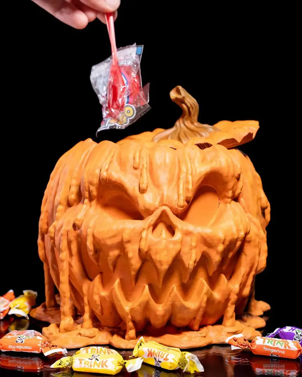 Melting Jack O'Lantern