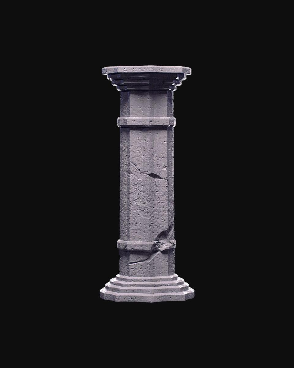 Medieval Abbey Props