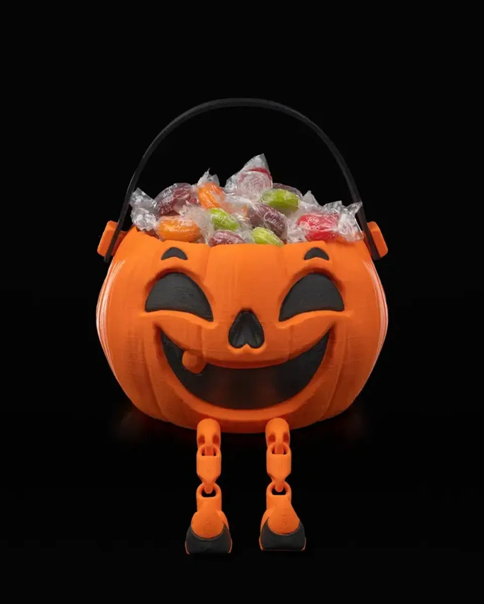 Pumpkin - Trick or Treat Candy holder